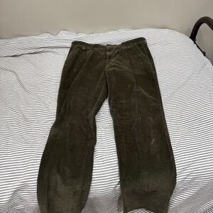 Men's J. Crew Corduroy Pants.